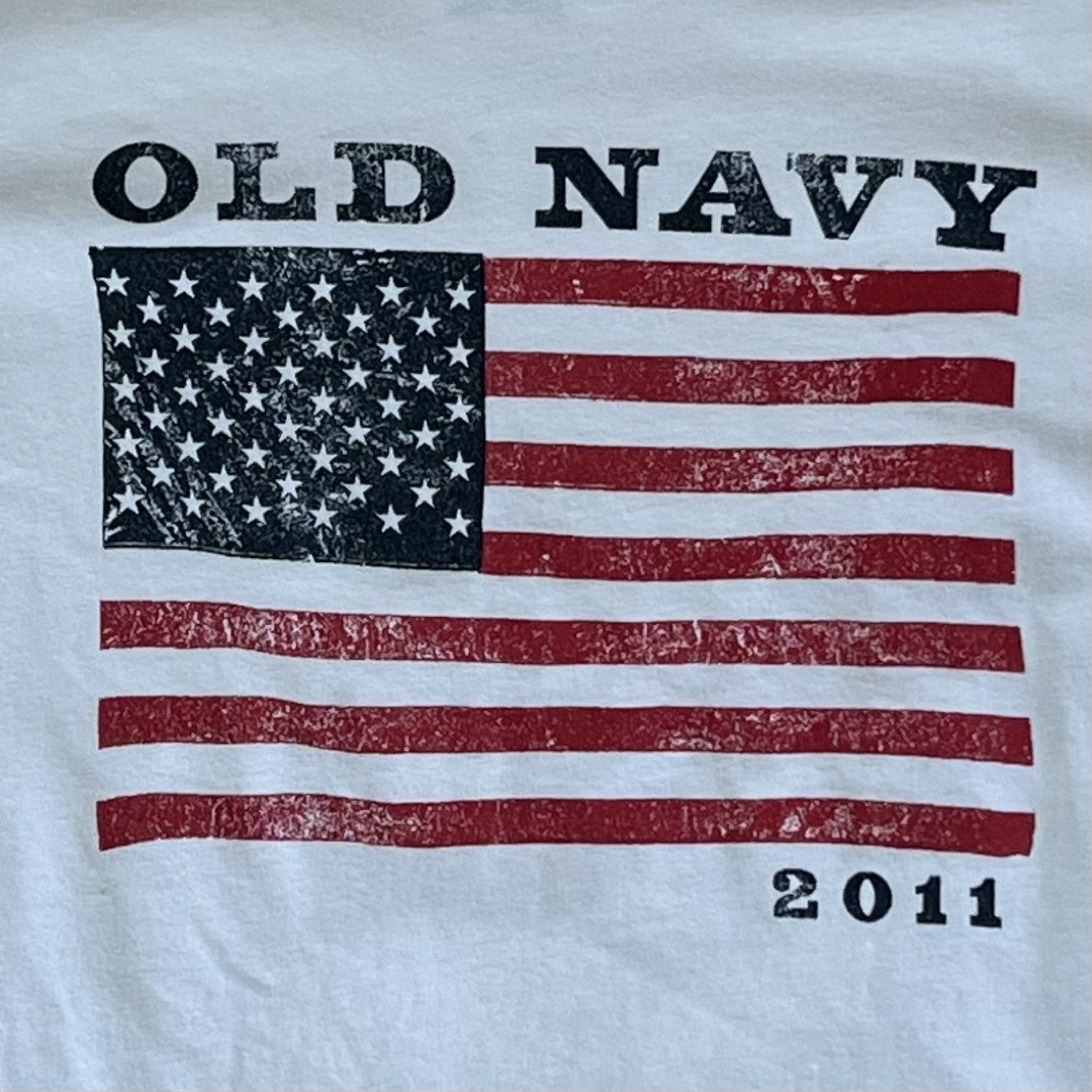 Old Navy(オールドネイビー)のOLD NAVY オールドネイビー 星条旗 プリント Tシャツ メンズのトップス(Tシャツ/カットソー(半袖/袖なし))の商品写真