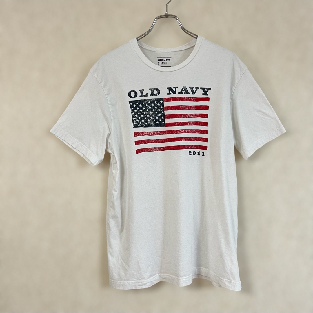 Old Navy(オールドネイビー)のOLD NAVY オールドネイビー 星条旗 プリント Tシャツ メンズのトップス(Tシャツ/カットソー(半袖/袖なし))の商品写真