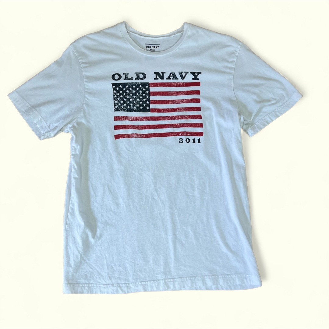 Old Navy(オールドネイビー)のOLD NAVY オールドネイビー 星条旗 プリント Tシャツ メンズのトップス(Tシャツ/カットソー(半袖/袖なし))の商品写真