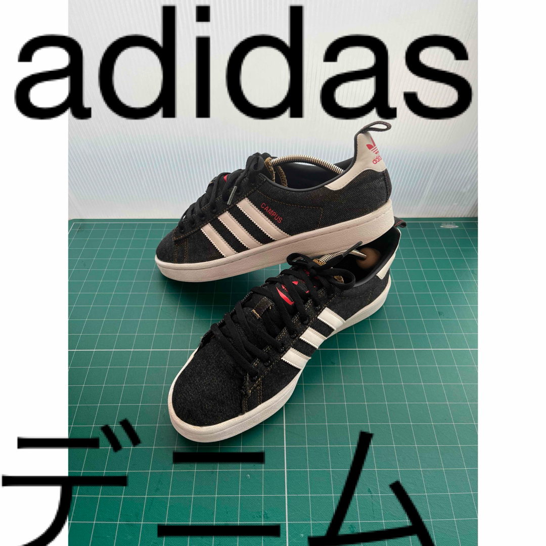 adidas(アディダス)のadidas CAMPUS DENIM スニーカー 靴 27.0ブラック 黒 メンズの靴/シューズ(スニーカー)の商品写真