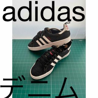 アディダス(adidas)のadidas CAMPUS DENIM スニーカー 靴 27.0ブラック 黒(スニーカー)