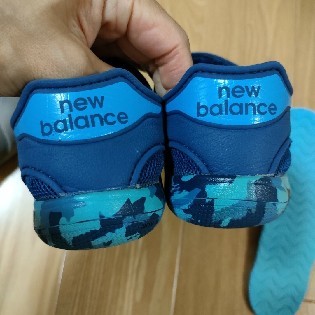 New Balance(ニューバランス)のニューバランス　サンダル　19.5 キッズ/ベビー/マタニティのキッズ靴/シューズ(15cm~)(サンダル)の商品写真