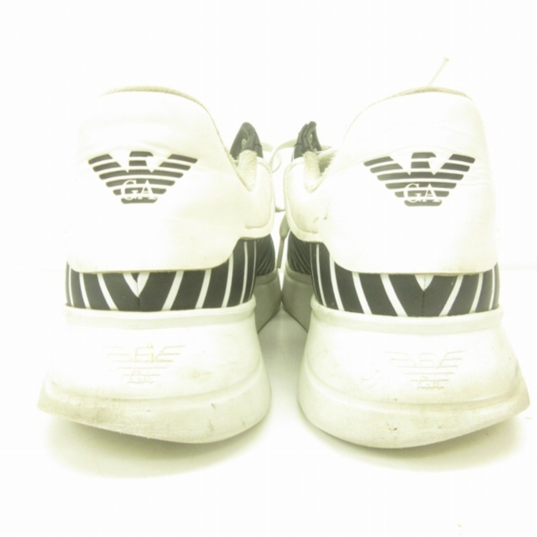 Emporio Armani(エンポリオアルマーニ)のエンポリオアルマーニ ロゴ スニーカー シューズ US9 約27.5㎝ STK メンズの靴/シューズ(スニーカー)の商品写真