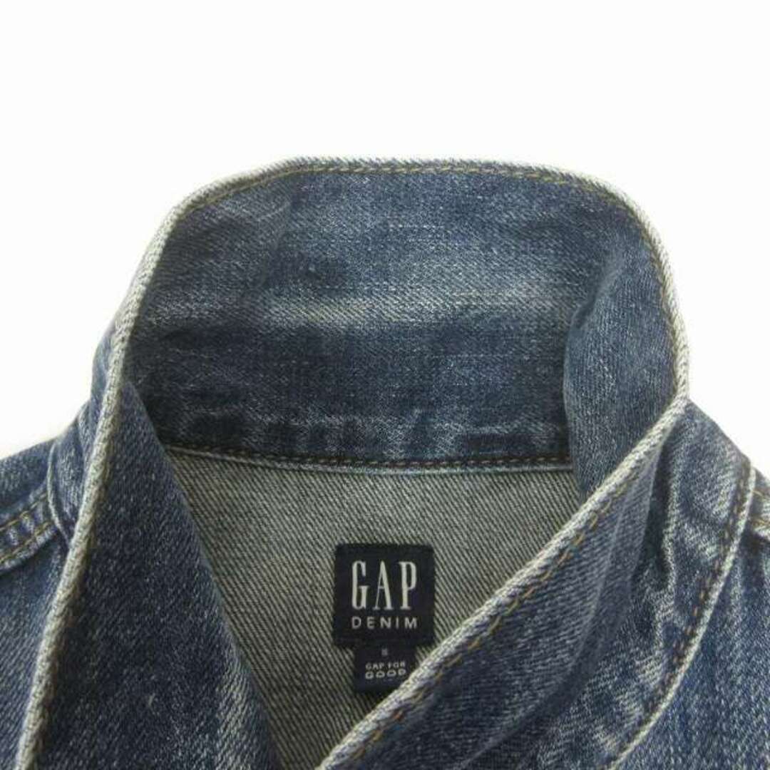 GAP(ギャップ)のギャップ GAP DENIM オールド 紺タグ デニムジャケット Gジャン S レディースのジャケット/アウター(ブルゾン)の商品写真