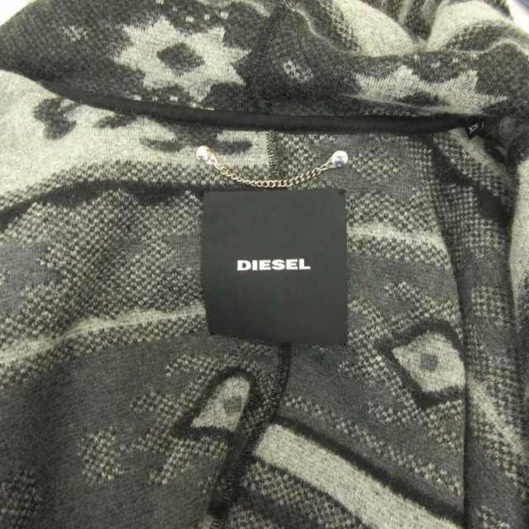 DIESEL(ディーゼル)のディーゼル ポンチョ ブルゾン パーカー ネイティブ柄 ロング XS ■GY09 メンズのジャケット/アウター(ポンチョ)の商品写真