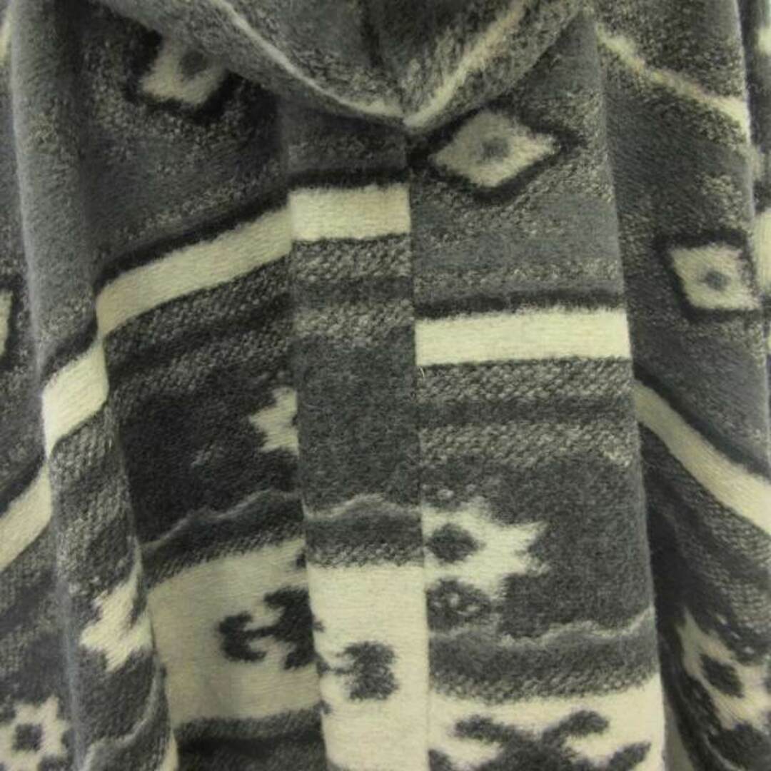DIESEL(ディーゼル)のディーゼル ポンチョ ブルゾン パーカー ネイティブ柄 ロング XS ■GY09 メンズのジャケット/アウター(ポンチョ)の商品写真
