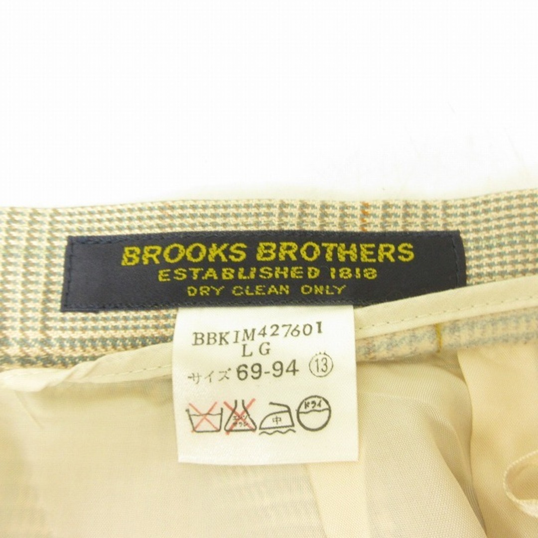 Brooks Brothers(ブルックスブラザース)のブルックスブラザーズ ひざ丈 スカート ガンクラブチェック 約L ■GY09 レディースのスカート(ひざ丈スカート)の商品写真