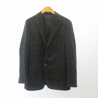 BURBERRY BLACK LABEL - バーバリーブラックレーベル テーラードジャケット ブレザー 約M-L ■GY09