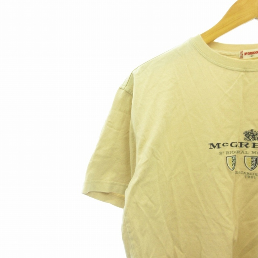 McGREGOR(マックレガー)のマックレガー マクレガー ロゴ刺繍 Tシャツ カットソー 半袖 M ■GY09 メンズのトップス(Tシャツ/カットソー(半袖/袖なし))の商品写真