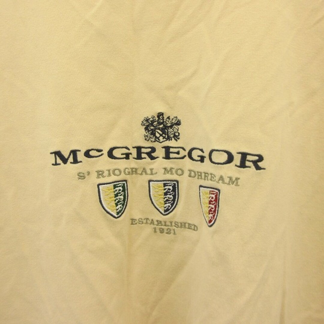 McGREGOR(マックレガー)のマックレガー マクレガー ロゴ刺繍 Tシャツ カットソー 半袖 M ■GY09 メンズのトップス(Tシャツ/カットソー(半袖/袖なし))の商品写真