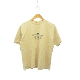 マックレガー(McGREGOR)のマックレガー マクレガー ロゴ刺繍 Tシャツ カットソー 半袖 M ■GY09(Tシャツ/カットソー(半袖/袖なし))