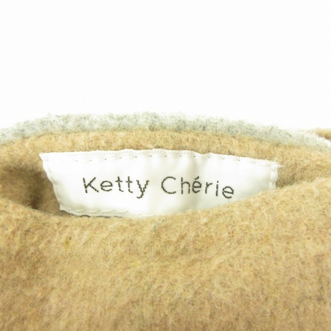 ketty(ケティ)のケティ Cherie リバーシブル コート ウール混 1 S ■GY09 レディースのジャケット/アウター(その他)の商品写真