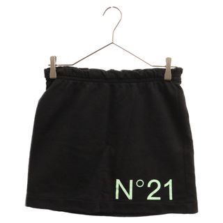 N°21 - N21 numero ventuno ヌメロ ヴェントゥーノ Logo Mark Skirt ロゴマークスカート ブラック N21607 N0154 キッズ