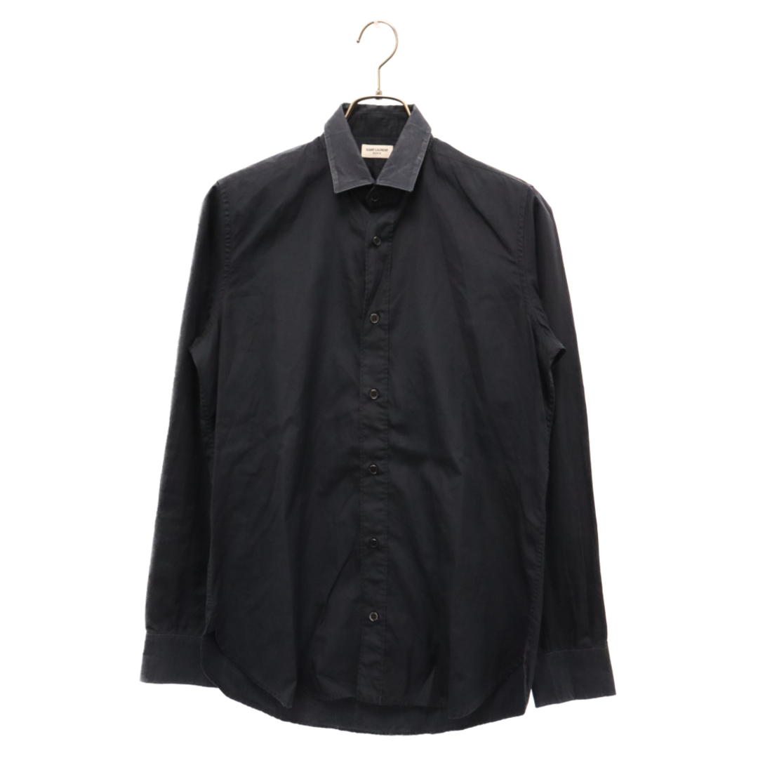 Saint Laurent(サンローラン)のSAINT LAURENT PARIS サンローランパリ Cotton Long Sleeve Shirt コットン長袖シャツ 322709 YUQ99 メンズのトップス(シャツ)の商品写真