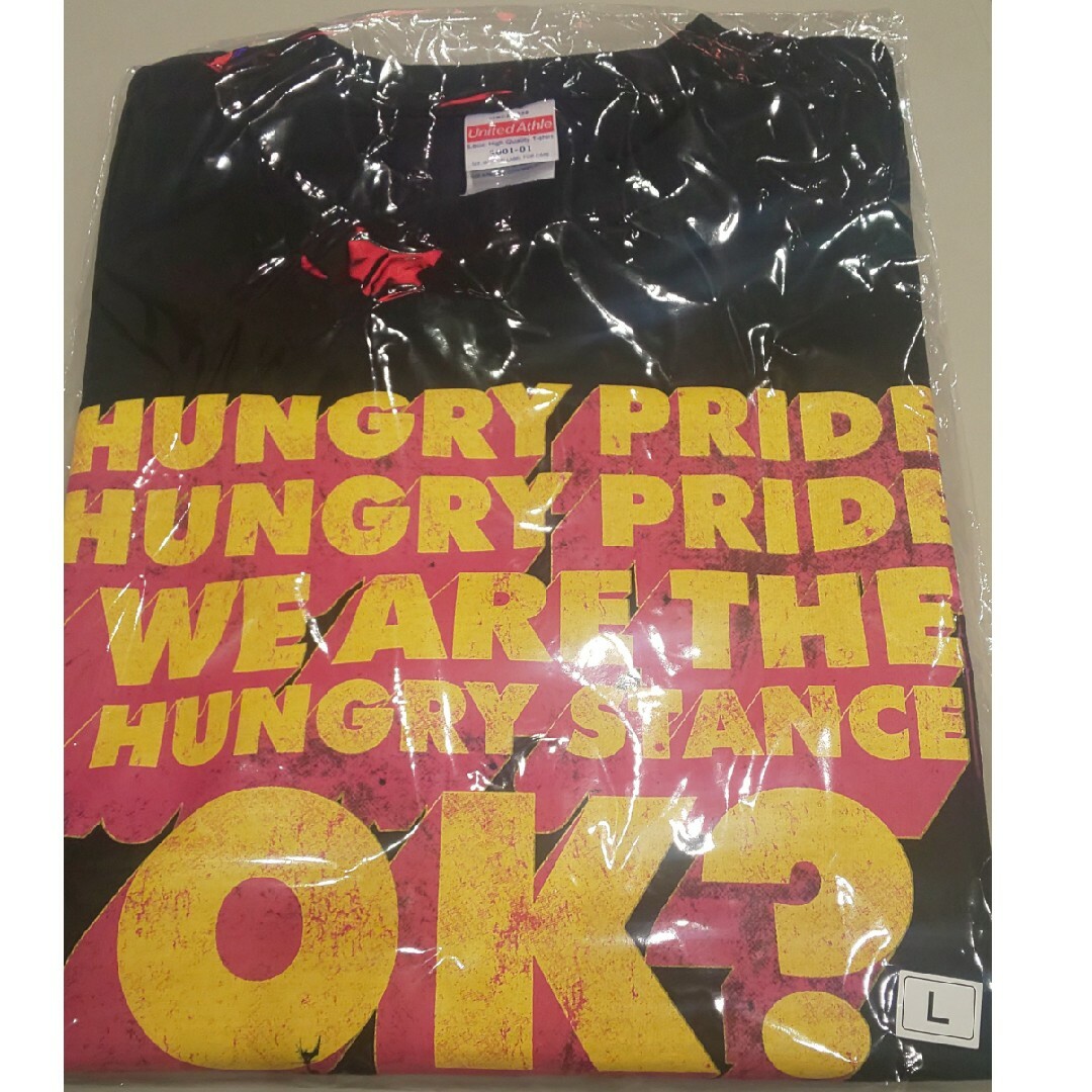 COさま専用　マキシマムザホルモン HUNGRY PRIDE Tシャツ L エンタメ/ホビーのタレントグッズ(ミュージシャン)の商品写真