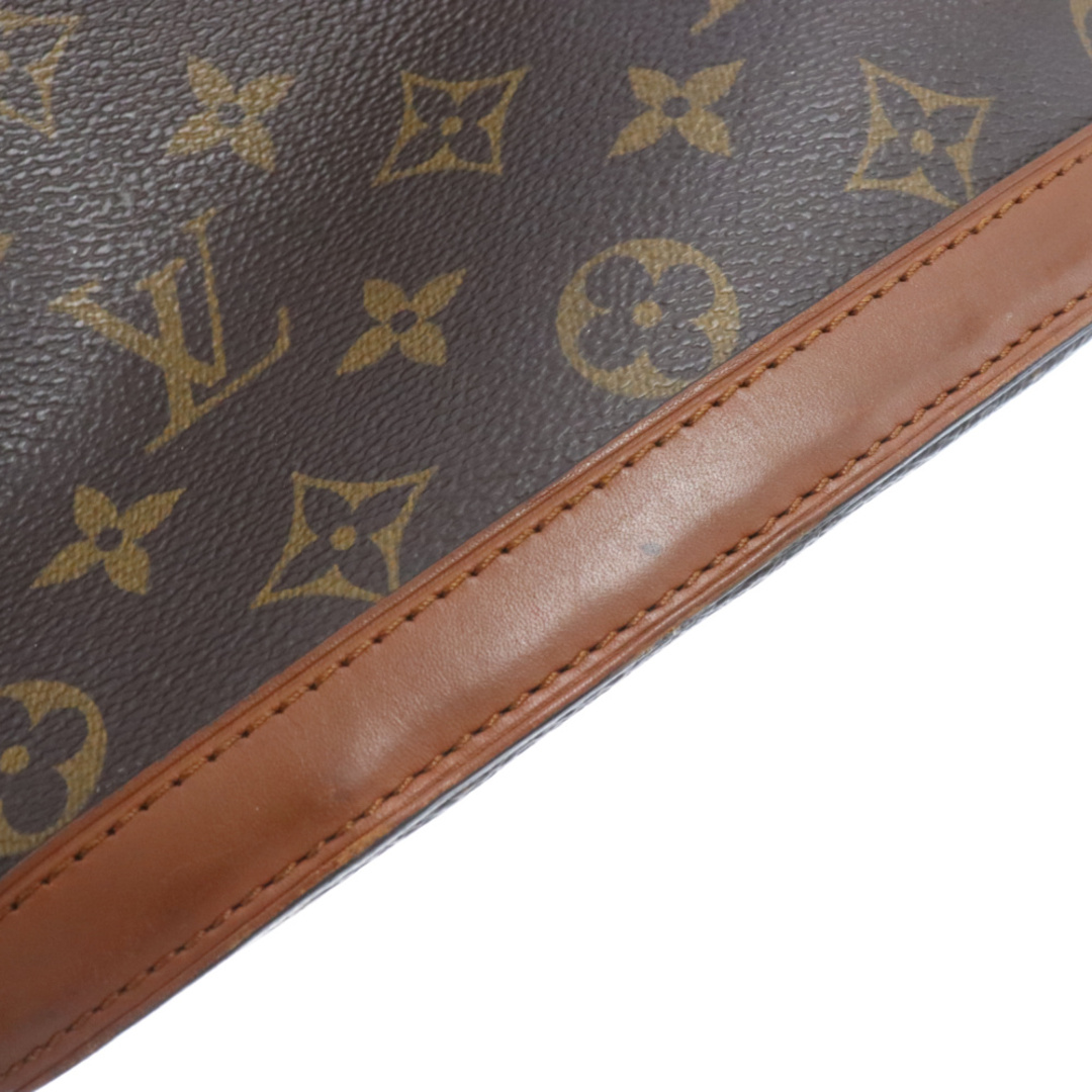 LOUIS VUITTON(ルイヴィトン)のLOUIS VUITTON ルイヴィトン モノグラム&リバースモノグラム ドーフィーヌ レザーバックパック M45142 ブラウン メンズのバッグ(バッグパック/リュック)の商品写真