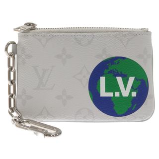 ルイヴィトン(LOUIS VUITTON)のLOUIS VUITTON ルイヴィトン LV ZIP POACH モノグラム ホワイト ジップド ポーチPM コインケース M67809 ホワイト(コインケース/小銭入れ)