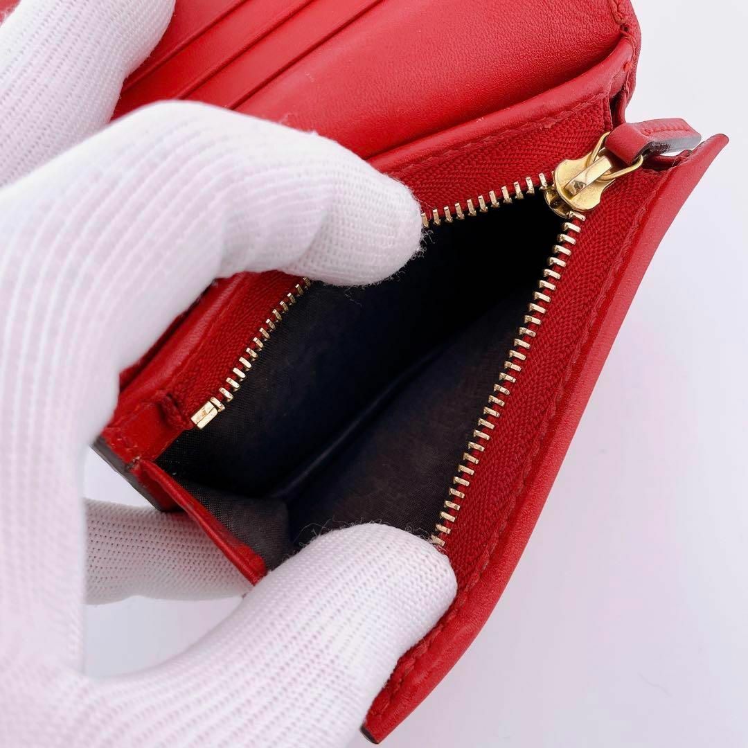 Gucci(グッチ)の【美品】グッチ GGスプリーム ミスティックキャット 499380 二つ折り財布 レディースのファッション小物(財布)の商品写真