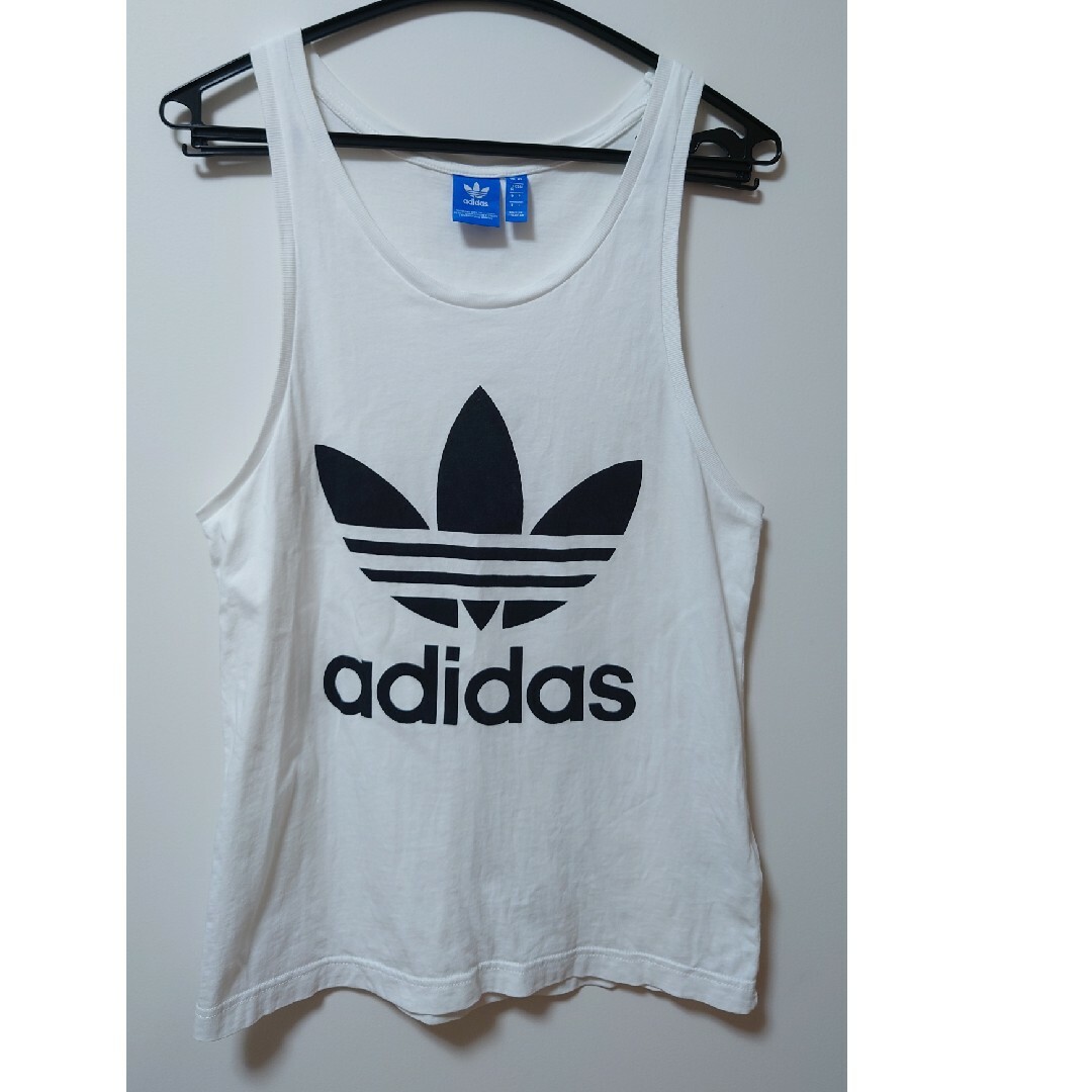 adidas(アディダス)のadidas originals  ロゴ　タンクトップ　M メンズのトップス(Tシャツ/カットソー(半袖/袖なし))の商品写真