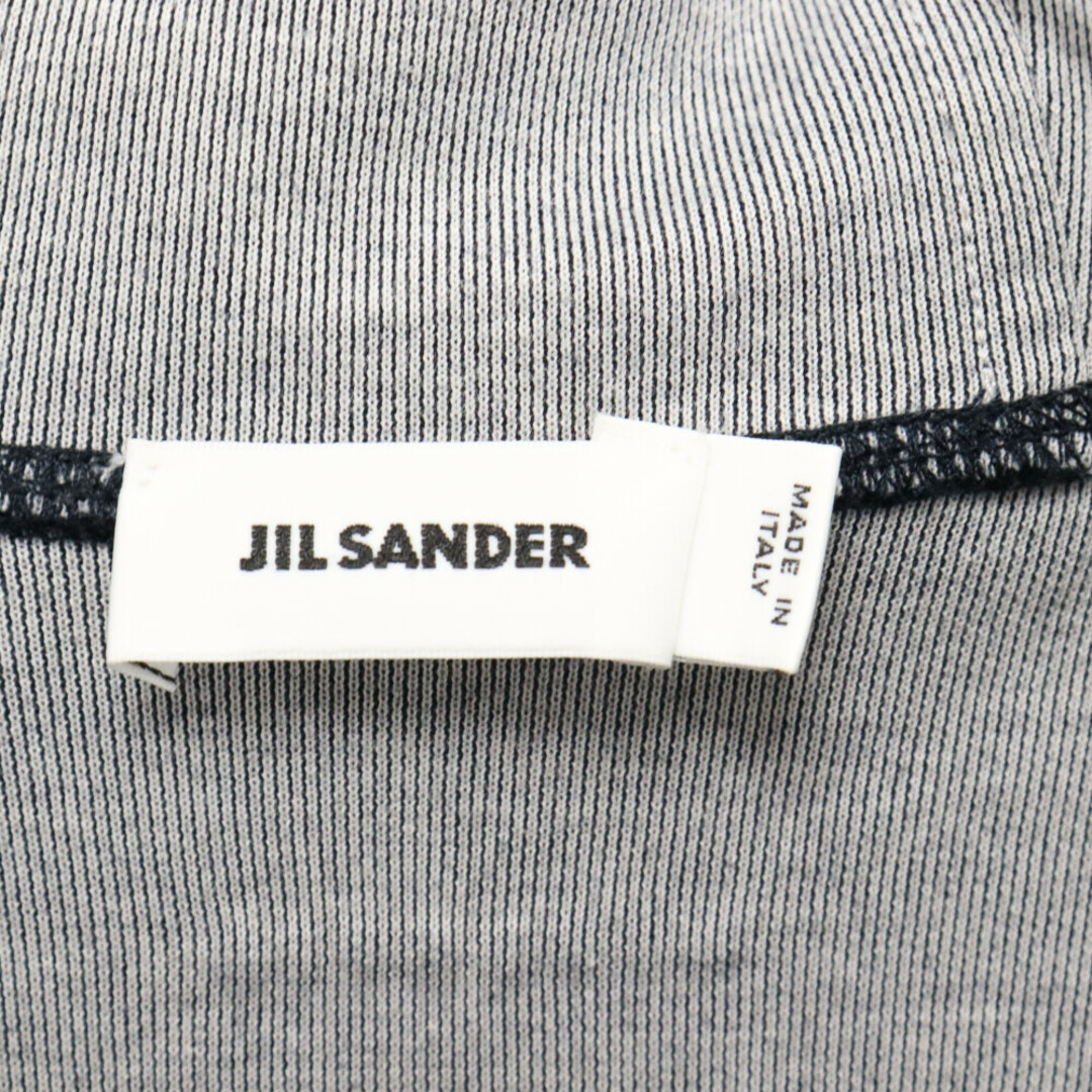 Jil Sander(ジルサンダー)のJIL SANDER ジルサンダー ZIP UP HOODIE ジップアップ パーカー ネイビー レディース レディースのトップス(パーカー)の商品写真