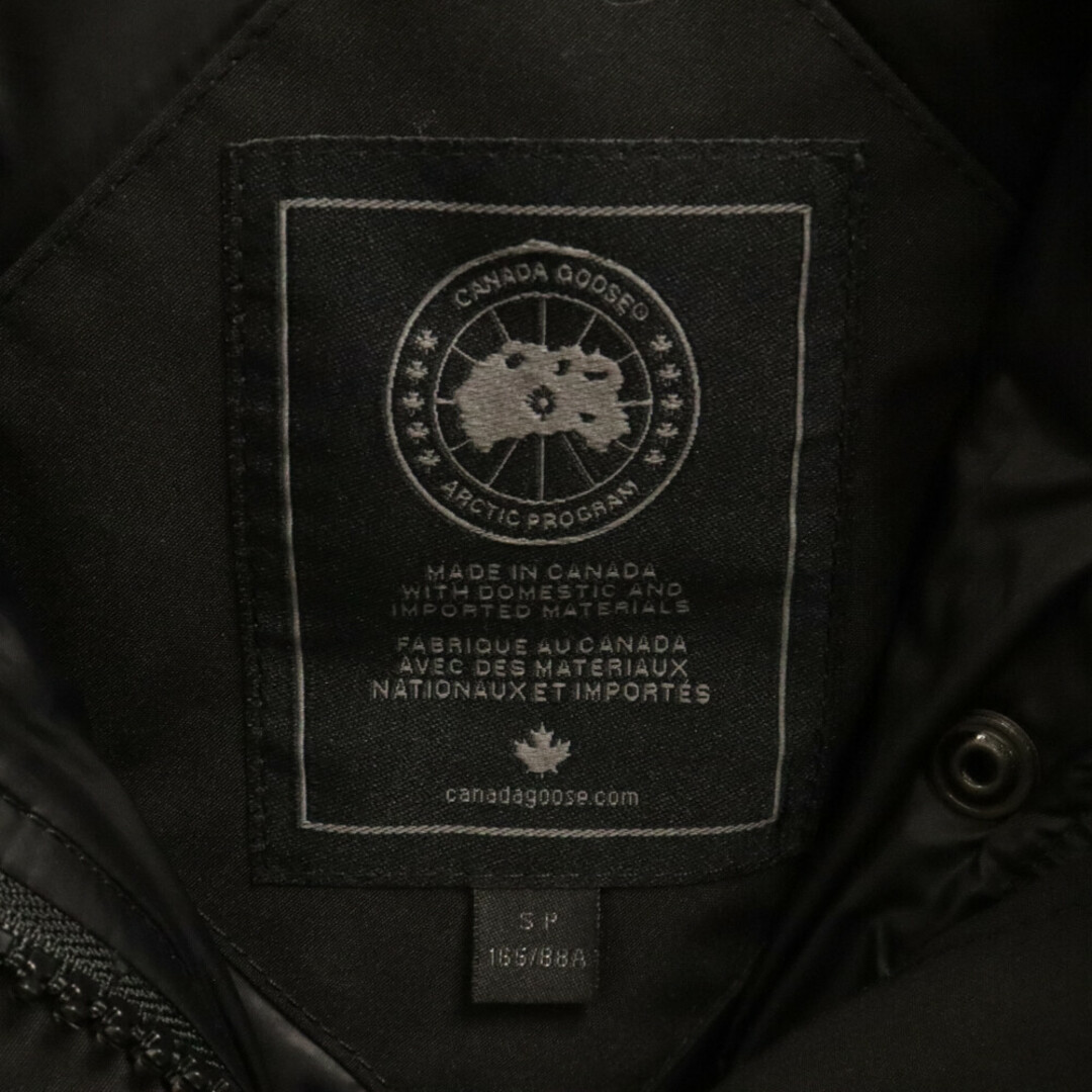 CANADA GOOSE(カナダグース)のCANADA GOOSE カナダグース 22AW SHELBURNE PARKA BLACK LABEL シェルバーン パーカ ブラックレーベル ダウン ジャケットコート ブラック 3802LB メンズのジャケット/アウター(ダウンジャケット)の商品写真