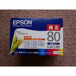 【純正品】EPSON インクカートリッジ IC6CL80