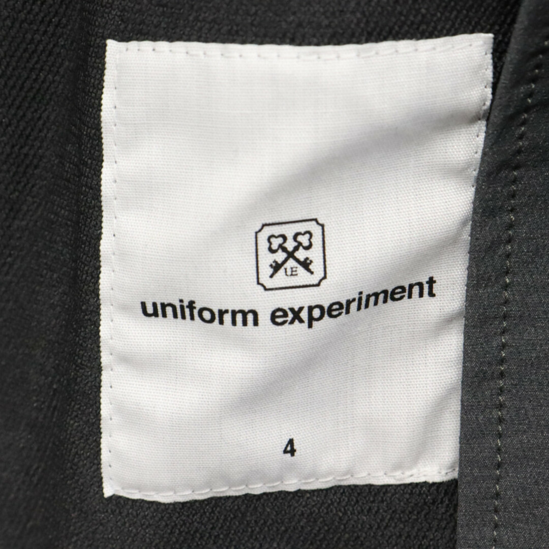 uniform experiment(ユニフォームエクスペリメント)のUNIFORM EXPERIMENT ユニフォームエクスペリメント 19AW 4WAY STRETCH GRAFFITI HOOD BLOUSON ストレッチ グラフティー フーデッド ブルゾン ナイロンジャケットグレー UE-192028 メンズのジャケット/アウター(ナイロンジャケット)の商品写真