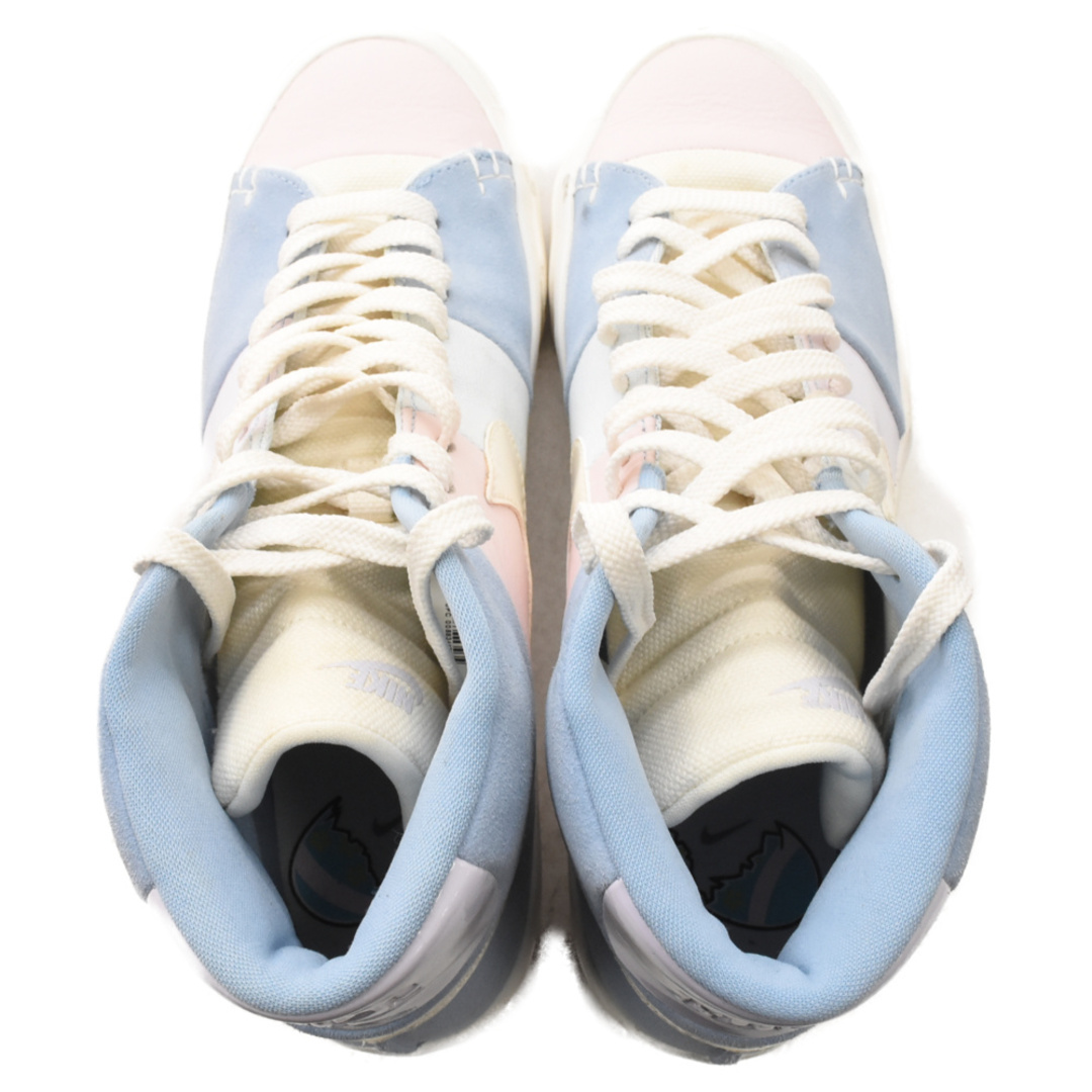 NIKE(ナイキ)のNIKE ナイキ BLAZER ROYAL EASTER QS ブレザー ロイヤル イースター ハイカットスニーカー ライトブルー US9/27cm AO2368-600 メンズの靴/シューズ(スニーカー)の商品写真