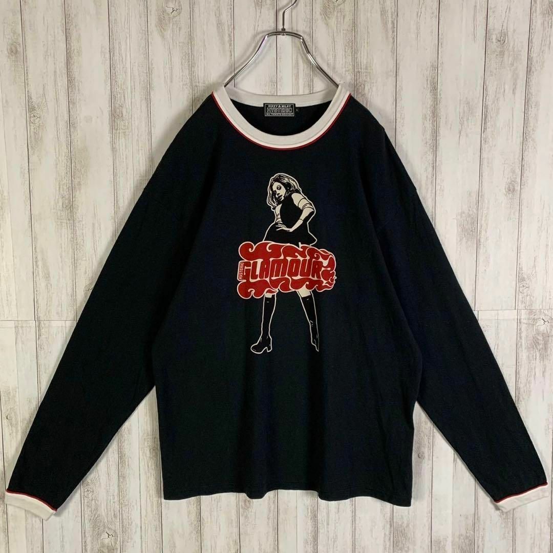 HYSTERIC GLAMOUR(ヒステリックグラマー)の【超希少モデル】ヒステリックグラマー ビクセンガール L 即完売 希少 ロンT メンズのトップス(Tシャツ/カットソー(七分/長袖))の商品写真