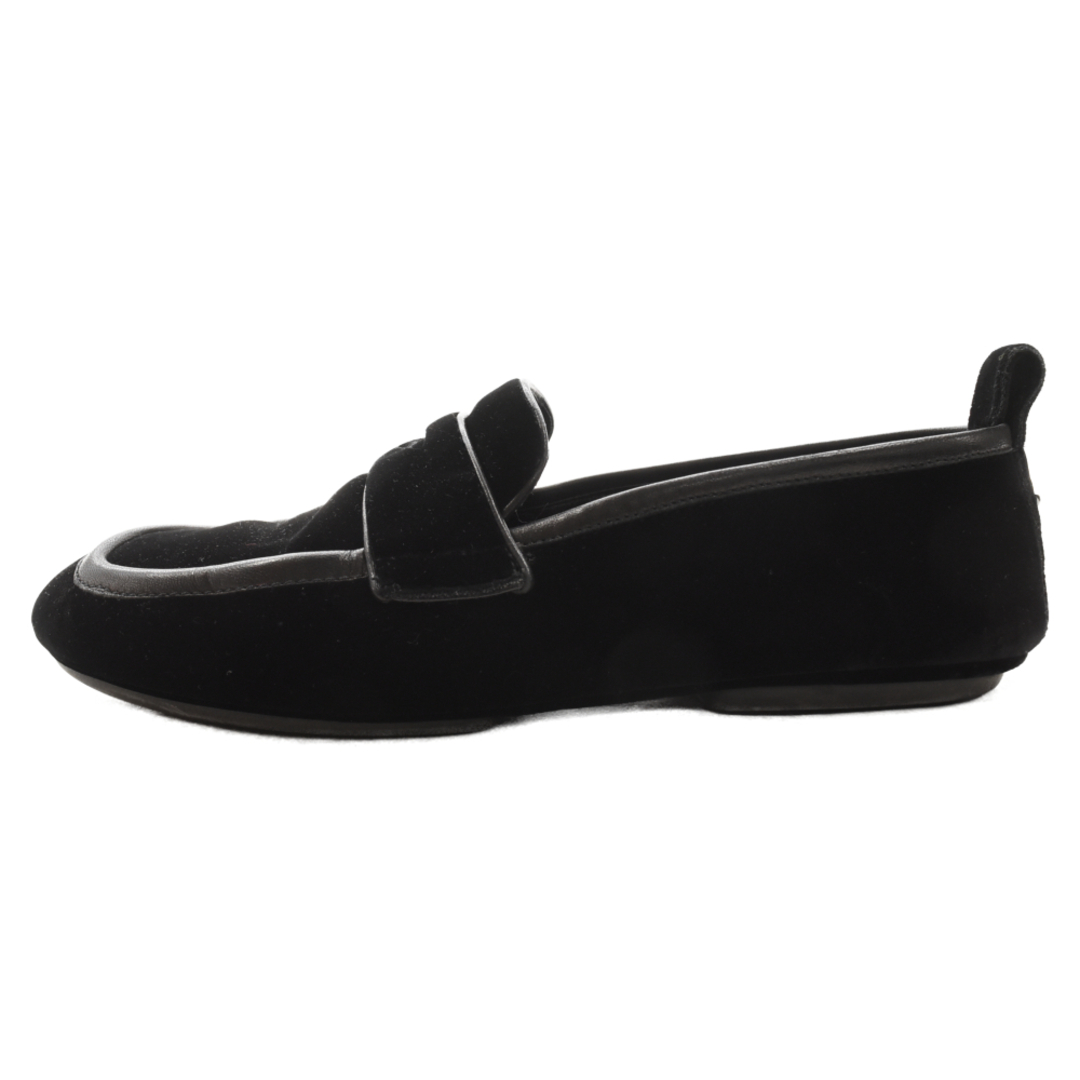 JIMMY CHOO(ジミーチュウ)のJIMMY CHOO ジミーチュウ SAUL Velvet Loafer ヴェルヴェットローファー スリッポン ブラック J00014884043 メンズの靴/シューズ(スニーカー)の商品写真