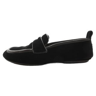 ジミーチュウ(JIMMY CHOO)のJIMMY CHOO ジミーチュウ SAUL Velvet Loafer ヴェルヴェットローファー スリッポン ブラック J00014884043(スニーカー)