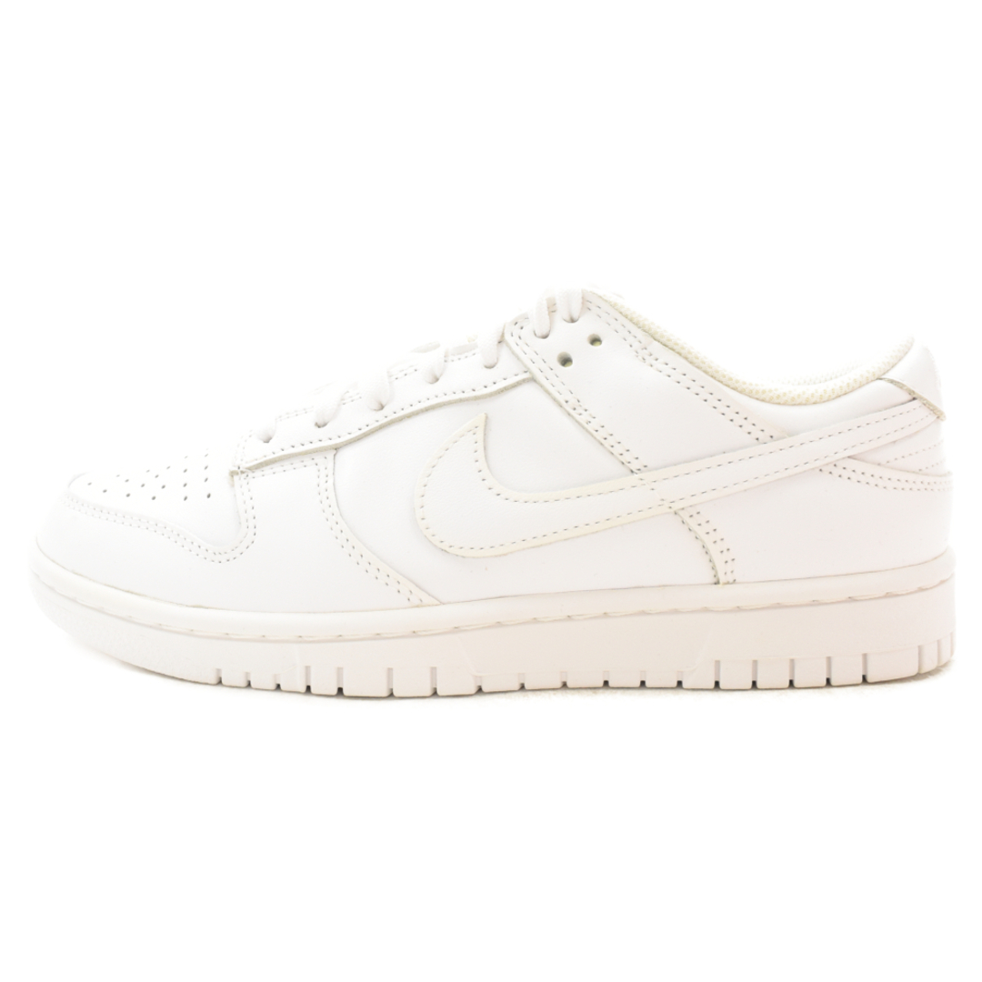 NIKE(ナイキ)のNIKE ナイキ WMNS DUNK LOW TRIPLE WHITE DD1503-109 ウィメンズ ダンク ローカットスニーカー ホワイト US8.5/25.5cm メンズの靴/シューズ(スニーカー)の商品写真