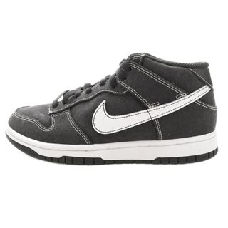 ナイキ(NIKE)のNIKE ナイキ DUNK MID Off Noir DV0830-001 ダンク オフ ノワール ミッドカットスニーカー ブラック US7.5/25.5cm(スニーカー)