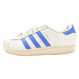 アディダス(adidas)のadidas アディダス SUPERSTAR S75929 スーパースター ローカットスニーカー ホワイト/ブルー US7.5/25.5cm(スニーカー)