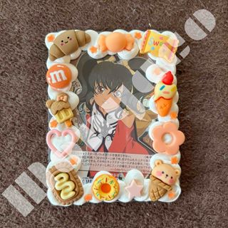 ハンドメイド トレカケース デコトレカ 硬質ケース ホイップ レジン(その他)