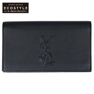 サンローラン(Saint Laurent)のイヴサンローラン 【美品】YSLステッチ レザー(クラッチバッグ)