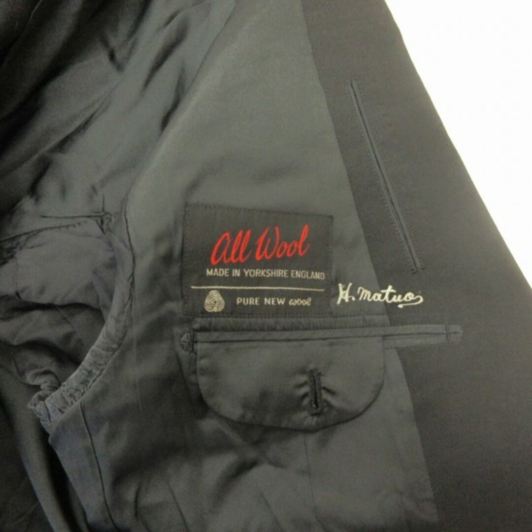 other(アザー)のAnashima テーラードジャケット ブレザー 1B 黒 ブラック F  メンズのジャケット/アウター(テーラードジャケット)の商品写真