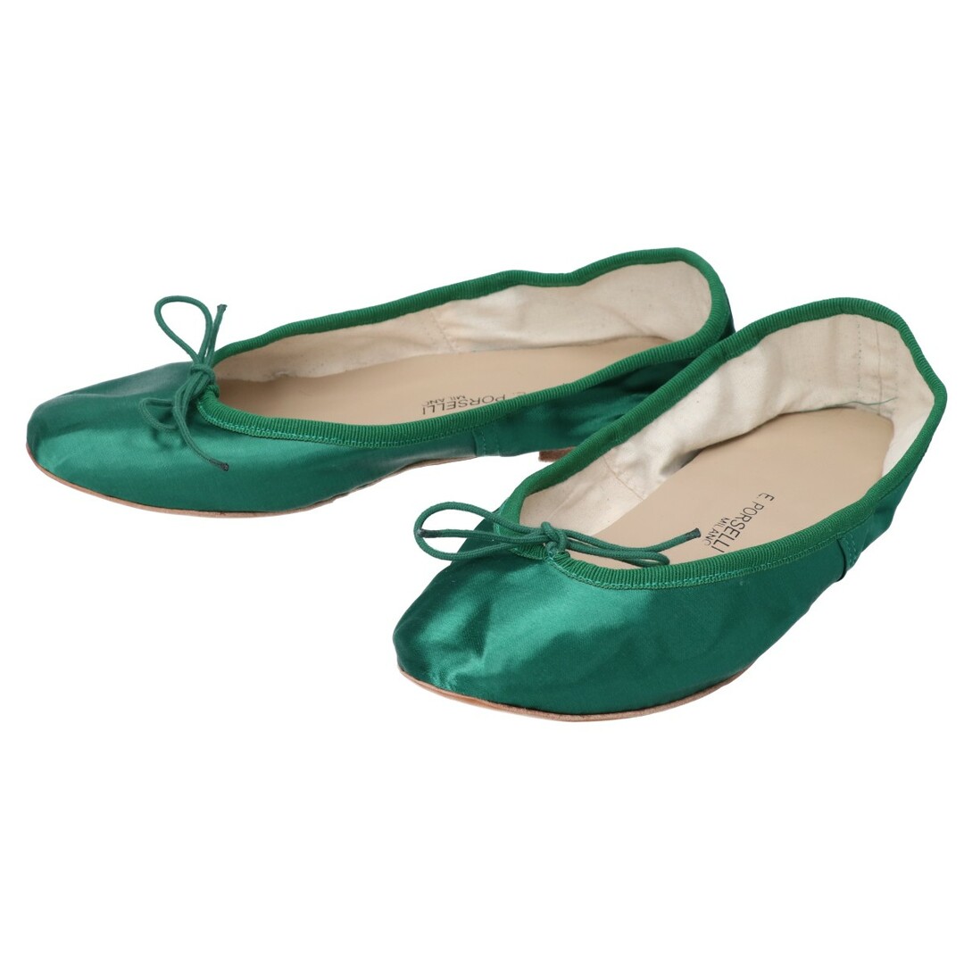 ポルセリ 【新品同様】サテン バレエ 37 レディースの靴/シューズ(バレエシューズ)の商品写真