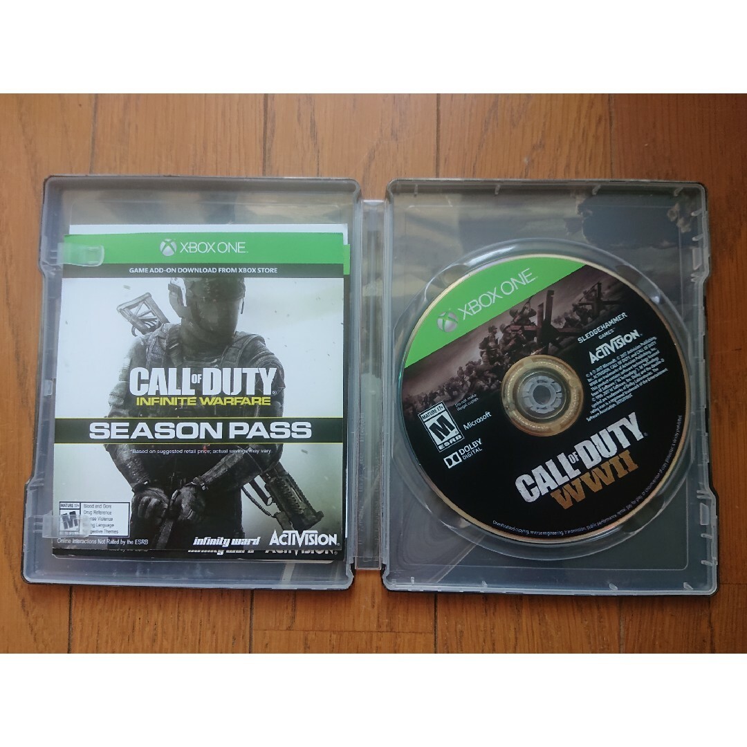 Xbox(エックスボックス)のXboxone 北米版 Call Of Duty ww2 エンタメ/ホビーのゲームソフト/ゲーム機本体(家庭用ゲームソフト)の商品写真