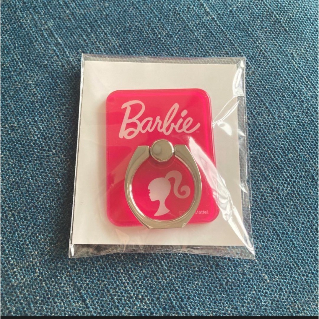 Barbie(バービー)のバービー　スマホリング スマホ/家電/カメラのスマホアクセサリー(その他)の商品写真