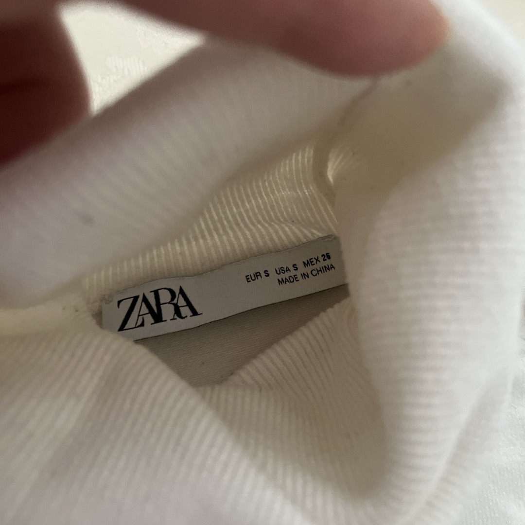 ZARA(ザラ)のZARA タートルネック　Sサイズ メンズのトップス(Tシャツ/カットソー(半袖/袖なし))の商品写真