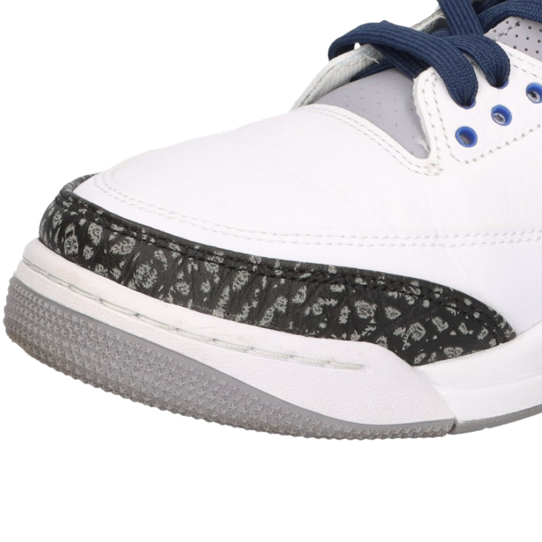 NIKE(ナイキ)のNIKE ナイキ AIR JORDAN 3 RETRO エアジョーダン 3 レトロ ミッドカットスニーカー ホワイト/ブルー US11.5/29.5cm CT8532-145 メンズの靴/シューズ(スニーカー)の商品写真