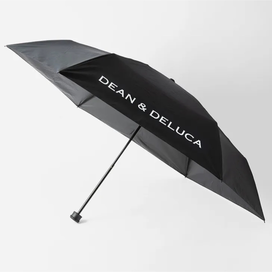DEAN & DELUCA(ディーンアンドデルーカ)のDEAN&DELUCA 折り畳み傘（晴雨兼用）ブラック レディースのファッション小物(傘)の商品写真