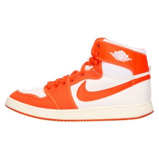 ナイキ(NIKE)のNIKE ナイキ AIR JORDAN1 KO Rush Orange エアジョーダン1 ノックアウト ハイカットスニーカー ホワイト/オレンジ US12/30cm DO5047-801(スニーカー)