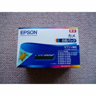 エプソン(EPSON)の【純正品】EPSON インクカートリッジ KAM-6CL 6色パック カメ(PC周辺機器)