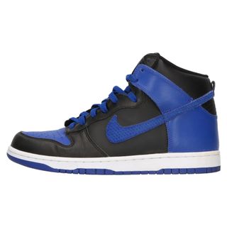 ナイキ(NIKE)のNIKE ナイキ DUNK HIGH ROYAL ダンク ロイヤル ハイカットスニーカー ブルー/ブラック US10/28cm 317982-049(スニーカー)