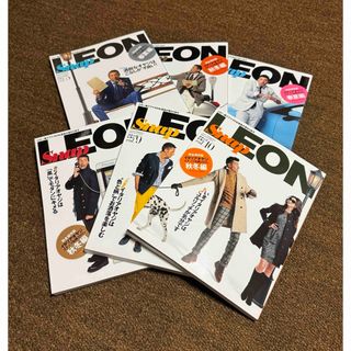 LEON レオン スナップ 6冊vol.5〜10 2011年春夏〜2013年秋冬