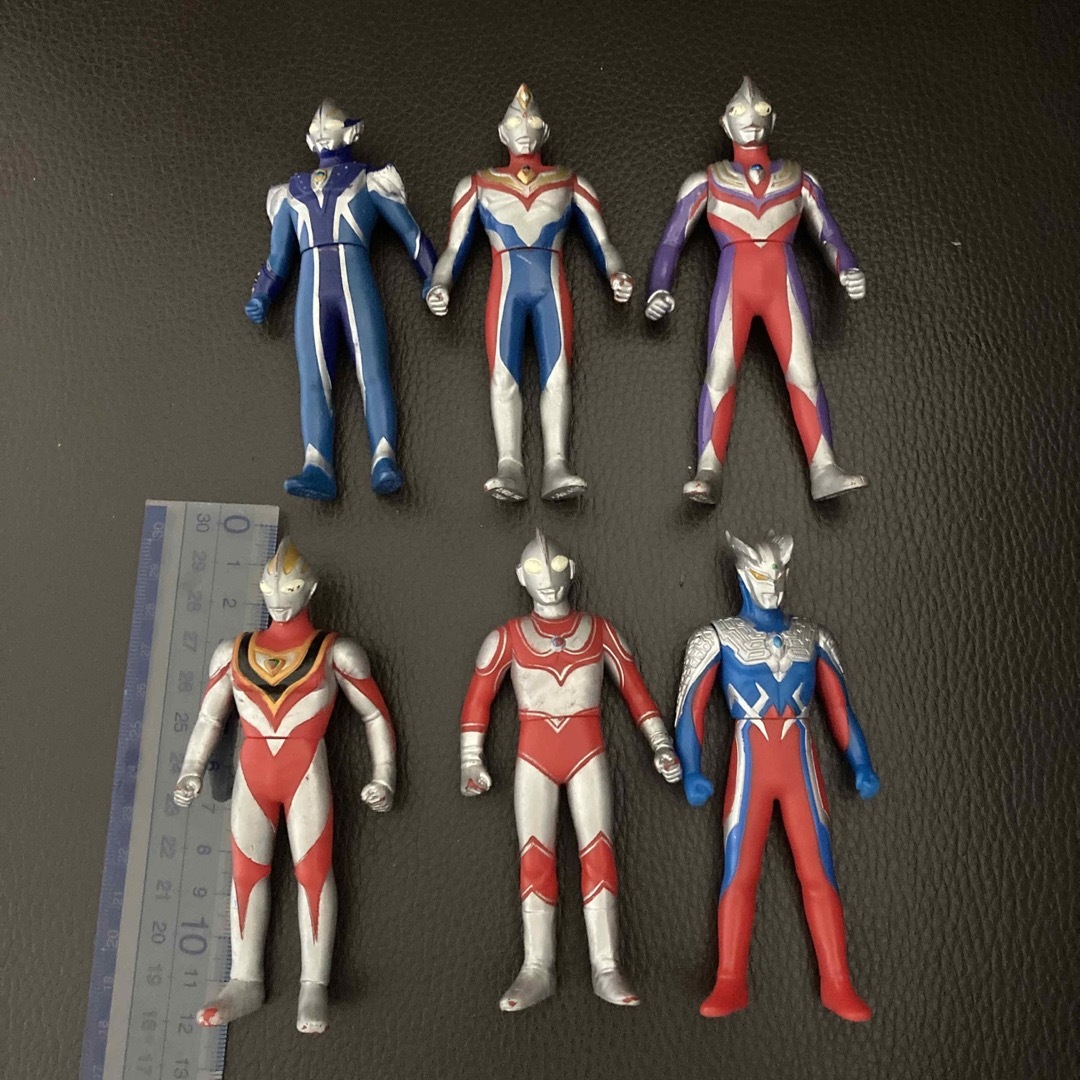 BANPRESTO(バンプレスト)のウルトラマン　ソフビ　6体セット エンタメ/ホビーのおもちゃ/ぬいぐるみ(キャラクターグッズ)の商品写真