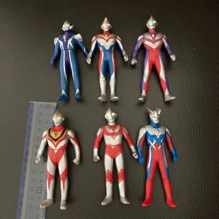 BANPRESTO - ウルトラマン　ソフビ　6体セット