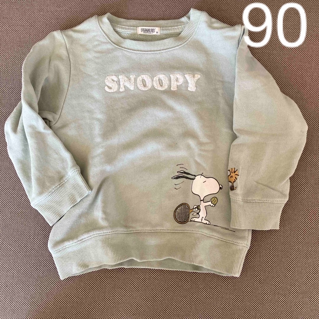 PEANUTS(ピーナッツ)のSNOOPY  キッズ　トレーナー　90 キッズ/ベビー/マタニティのキッズ服男の子用(90cm~)(Tシャツ/カットソー)の商品写真